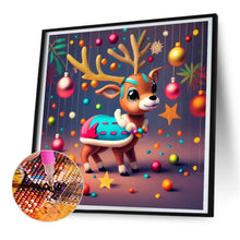 Load image into Gallery viewer, Diamond Painting - Full Round - Christmas reindeer (30*30CM)

