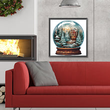 Load image into Gallery viewer, Diamond Painting - Full Round - Christmas crystal ball (30*30CM)
