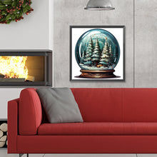 Load image into Gallery viewer, Diamond Painting - Full Round - Christmas crystal ball (30*30CM)
