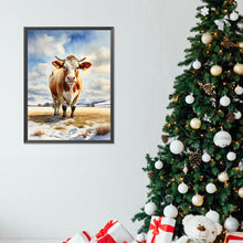 Load image into Gallery viewer, Diamond Painting - Full Round - Cows on the grassland (30*40CM)
