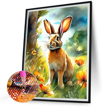 Load image into Gallery viewer, Diamond Painting - Full Round - Rabbit in the forest (30*40CM)
