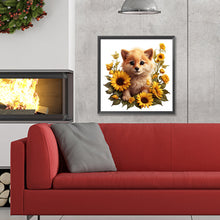 Load image into Gallery viewer, Diamond Painting - Full Round - flowers and animals (30*30CM)
