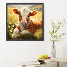 Load image into Gallery viewer, Diamond Painting - Full Round - Daisy and Calf (30*30CM)
