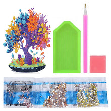 Load image into Gallery viewer, Acrylic Flower Tree Diamonds Painting Desktop Decor for Office Desktop Decor
