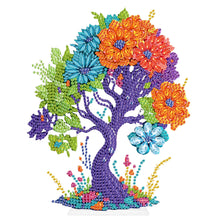 Load image into Gallery viewer, Acrylic Flower Tree Diamonds Painting Desktop Decor for Office Desktop Decor
