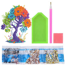 Load image into Gallery viewer, Acrylic Flower Tree Diamonds Painting Desktop Decor for Office Desktop Decor
