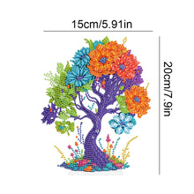 Load image into Gallery viewer, Acrylic Flower Tree Diamonds Painting Desktop Decor for Office Desktop Decor
