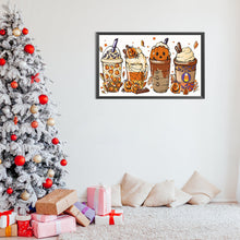 Load image into Gallery viewer, Diamond Painting - Full Round - halloween drinks (50*30CM)
