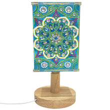 Load image into Gallery viewer, Special Shaped Crystal Drawing Kit Bedside Night Light USB Charge (Mandala #1)
