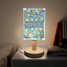 Load image into Gallery viewer, Special Shaped Crystal Drawing Bedside Night Light USB Charge (Literary Flower)
