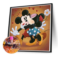 Load image into Gallery viewer, Diamond Painting - Full Round - Mickey and Minnie (50*50CM)
