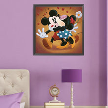 Load image into Gallery viewer, Diamond Painting - Full Round - Mickey and Minnie (50*50CM)
