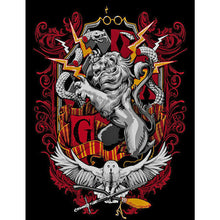 Load image into Gallery viewer, Diamond Painting - Full Round - gryffindor lion (50*60CM)
