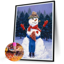 Load image into Gallery viewer, Diamond Painting - Full Square - snowy snowman (30*40CM)
