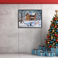 Load image into Gallery viewer, Diamond Painting - Full Square - snow scene (40*30CM)

