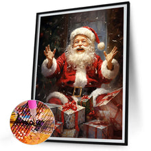Load image into Gallery viewer, AB Diamond Painting - Full Round - Santa Claus with gift box (30*40CM)
