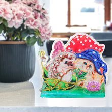 Load image into Gallery viewer, Acrylic Diamond Painting Desktop Decor for Home Office Desktop Decor (Hedgehog)
