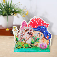 Load image into Gallery viewer, Acrylic Diamond Painting Desktop Decor for Home Office Desktop Decor (Hedgehog)
