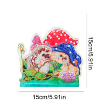 Load image into Gallery viewer, Acrylic Diamond Painting Desktop Decor for Home Office Desktop Decor (Hedgehog)
