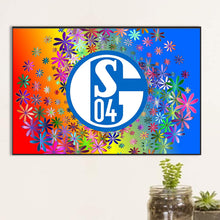 Load image into Gallery viewer, Diamond Painting - Full Round - Schalke logo (60*40CM)
