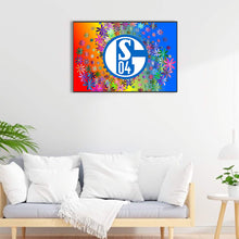 Load image into Gallery viewer, Diamond Painting - Full Round - Schalke logo (60*40CM)
