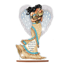 Load image into Gallery viewer, Wooden Jesus Angel Diamonds Painting Desktop Decor for Table Office Decor (#2)
