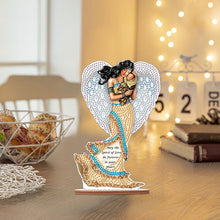 Load image into Gallery viewer, Wooden Jesus Angel Diamonds Painting Desktop Decor for Table Office Decor (#2)
