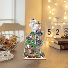 Load image into Gallery viewer, Wooden Jesus Angel Diamonds Painting Desktop Decor for Table Office Decor (#4)
