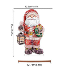 Load image into Gallery viewer, Wooden Santa Diamond Painting Tabletop Ornaments Kit for Table Office Decor (#9)

