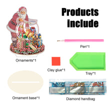 Load image into Gallery viewer, Wooden Santa Diamond Painting Tabletop Ornaments Kit for Table Office Decor(#10)
