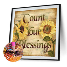 Load image into Gallery viewer, AB Diamond Painting - Full Round - count your blessings (40*40CM)
