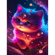 Load image into Gallery viewer, Diamond Painting - Full Round - cat (30*40CM)
