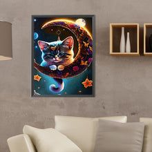 Load image into Gallery viewer, Diamond Painting - Full Round - cat (30*40CM)
