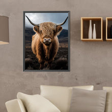 Load image into Gallery viewer, Diamond Painting - Full Round - scottish highland cattle (30*40CM)
