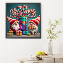 Load image into Gallery viewer, Diamond Painting - Full Round - Colorful Christmas gnome old man (30*30CM)
