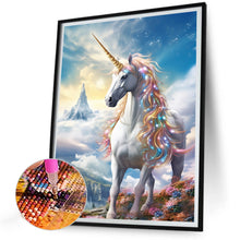 Load image into Gallery viewer, Diamond Painting - Full Round - fantasy unicorn (30*40CM)
