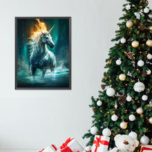 Load image into Gallery viewer, Diamond Painting - Full Round - fantasy unicorn (30*40CM)
