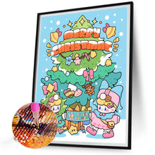 Load image into Gallery viewer, AB Diamond Painting - Full Round - Doll and Christmas tree (40*50CM)
