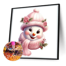 Load image into Gallery viewer, Diamond Painting - Full Round - Christmas snowman (30*30CM)
