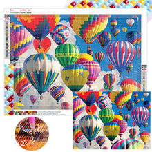 Load image into Gallery viewer, Diamond Painting - Full Square - hot air balloon (60*45CM)
