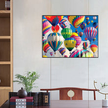 Load image into Gallery viewer, Diamond Painting - Full Square - hot air balloon (60*45CM)
