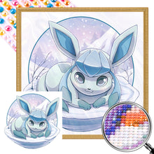 Load image into Gallery viewer, AB Diamond Painting - Full Round - Ice Eevee (30*30CM)
