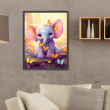 Load image into Gallery viewer, Diamond Painting - Full Round - garden elephant (30*40CM)

