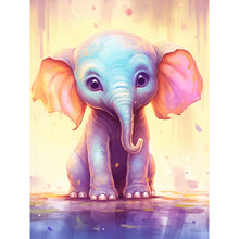 Load image into Gallery viewer, Diamond Painting - Full Round - garden elephant (30*40CM)
