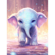 Load image into Gallery viewer, Diamond Painting - Full Round - garden elephant (30*40CM)
