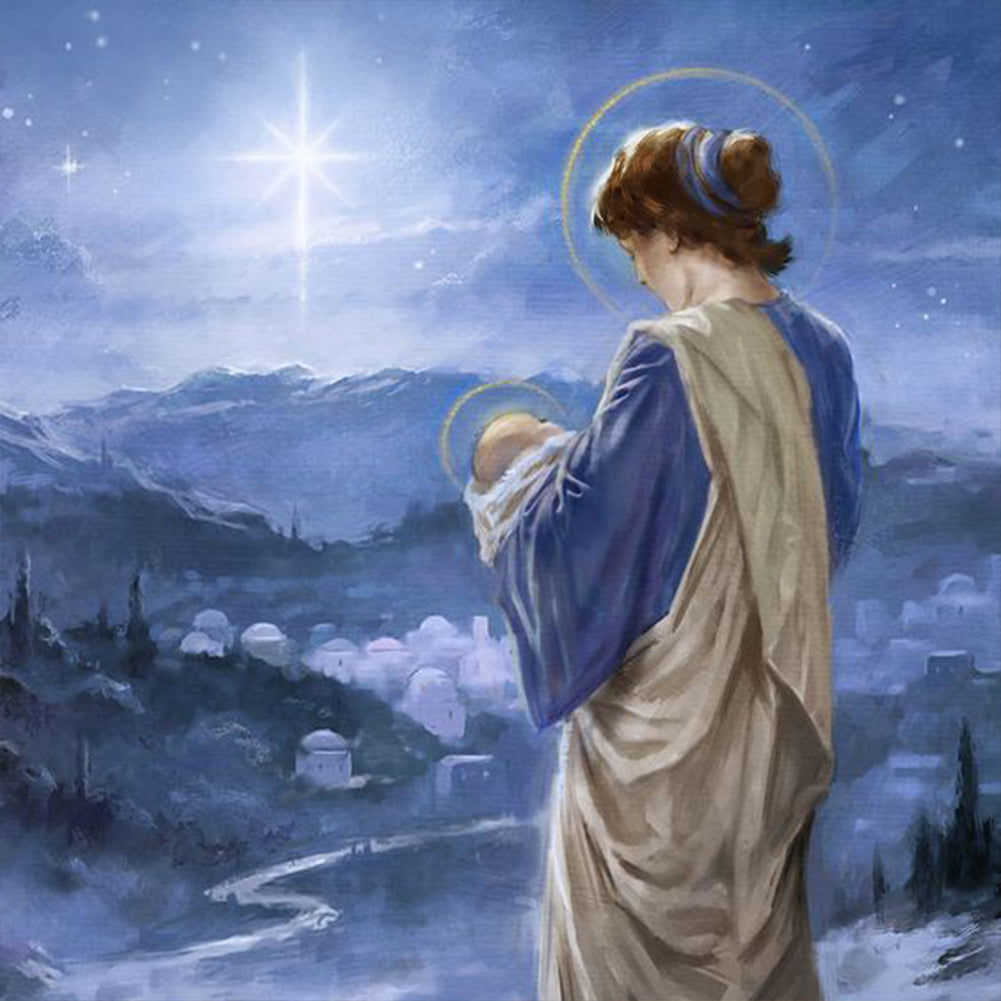 Diamond Painting - Full Round - Virgin Embrace (30*30CM)