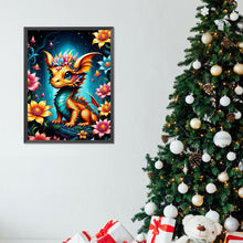 Load image into Gallery viewer, Diamond Painting - Full Round - dragon and flower (30*40CM)
