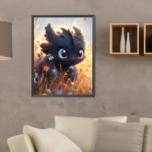 Load image into Gallery viewer, Diamond Painting - Full Round - Toothless and Flowers (30*40CM)
