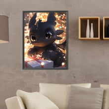 Load image into Gallery viewer, Diamond Painting - Full Round - Toothless and Christmas presents (30*40CM)
