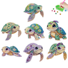 Load image into Gallery viewer, 7PCS Diamond Painting Magnets Refrigerator for Adults Kids (Deep Sea Turtle)
